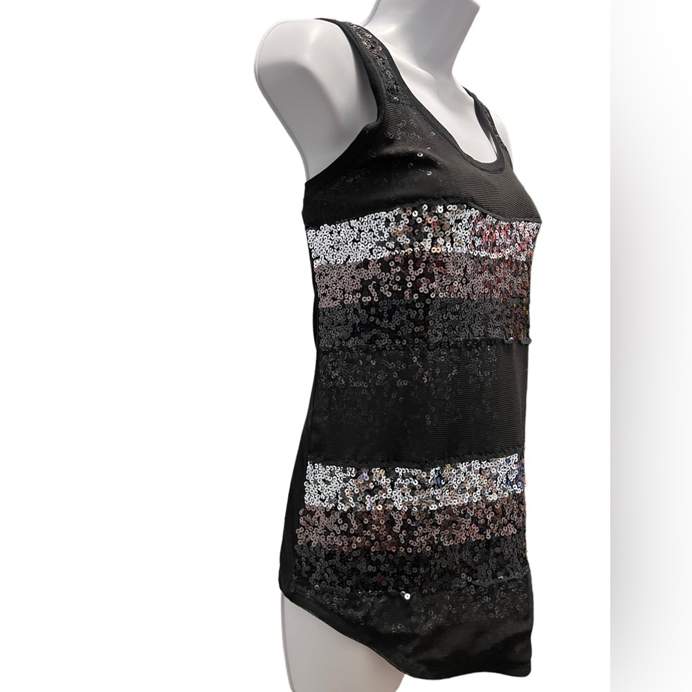 Express sequined tank top